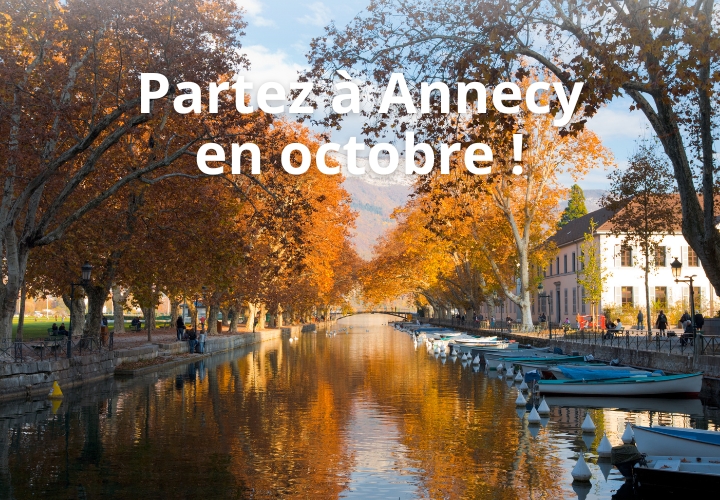 Vacances de la Toussaint et octobre 2025 en village-club à Annecy