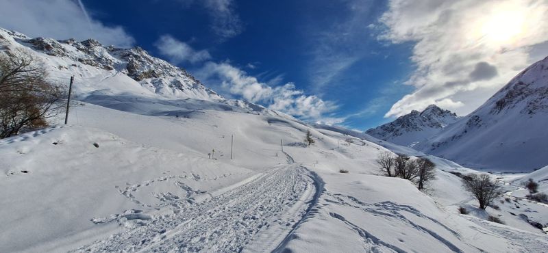 Séjours rando en raquettes dans les Alpes à Valloire, paysage de rando